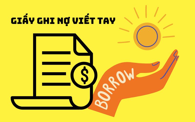 Mẫu giấy ghi nợ viết tay có giá trị pháp lý không?