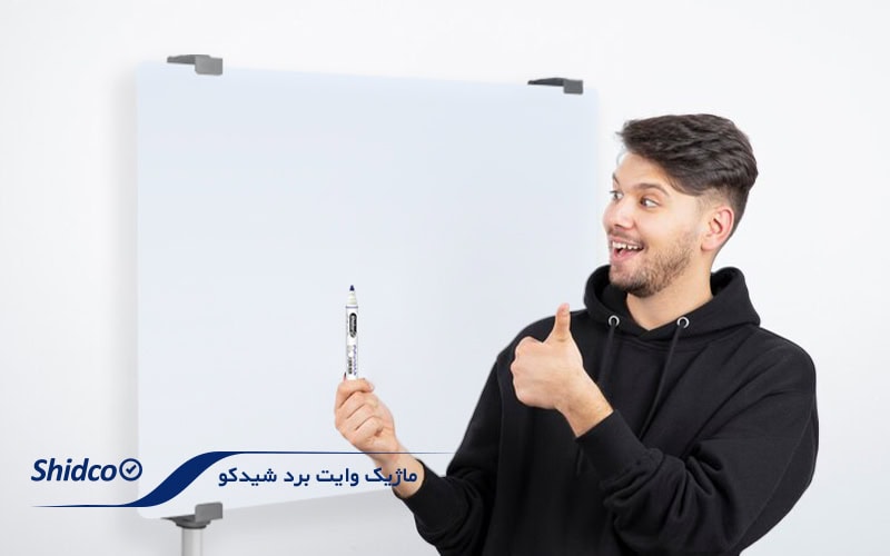 ماژیک وایت برد شیشه ای