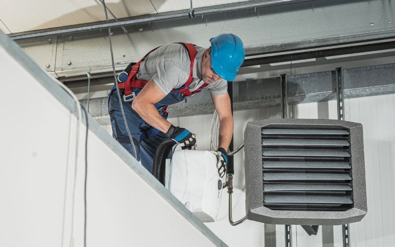 mold growth in hvac