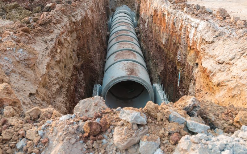 proper drainage