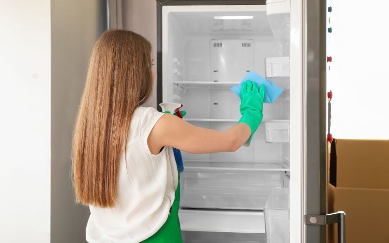 monthly cleaning procedure