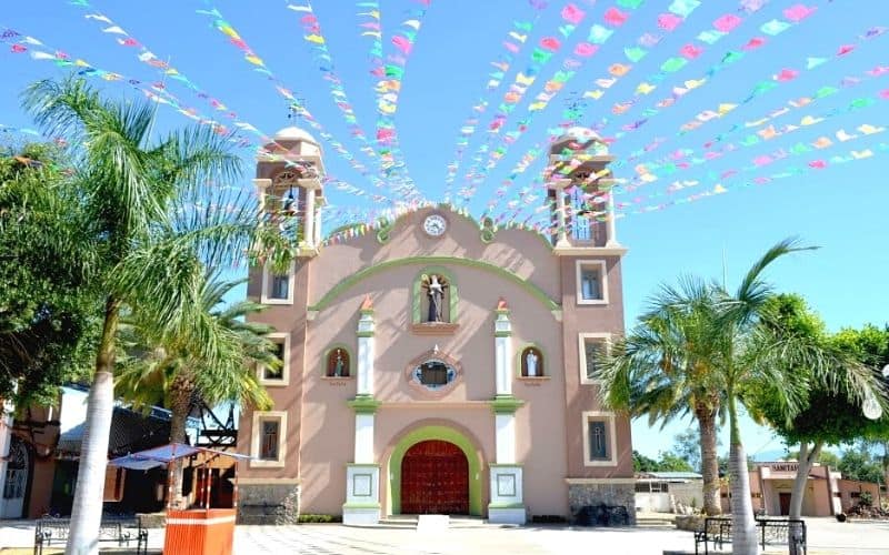 Chapel of Santa Gertrudis in Teposcolula, Oaxaca Mexico
