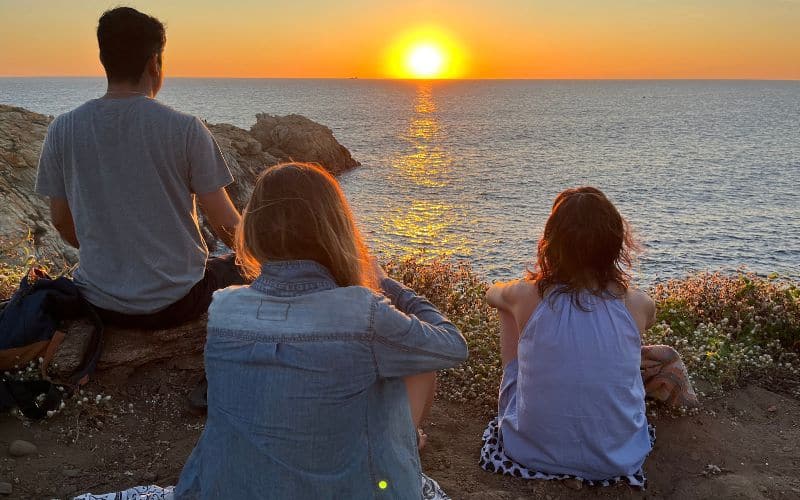punta cometa sunset in mazunte mexico