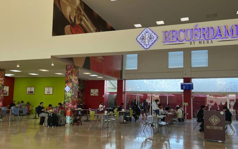 eatery in oaxaca airport OAX