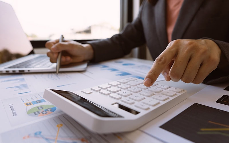 Calculating balance sheet