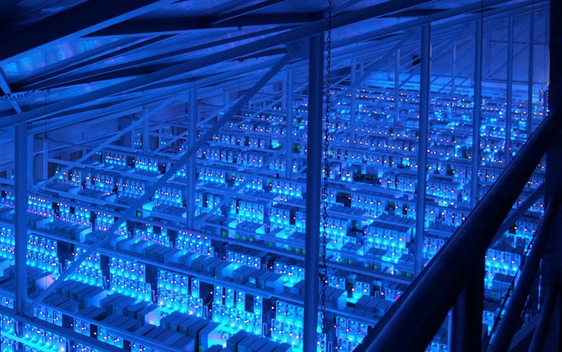Ein Datacenter des Providers Hetzner (Foto via Wikimedia - siehe Bildnachweis unten)