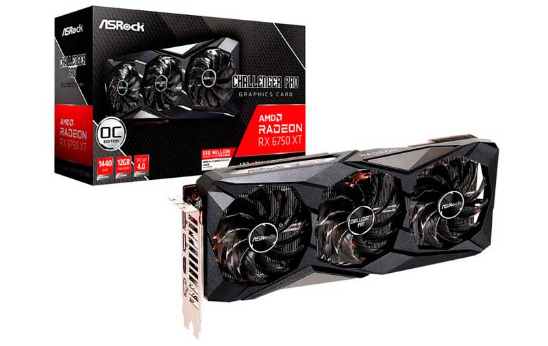 ASRock Challenger Pro Radeon RX 6750 XT — отличная видеокарта для игр AAA и киберспорта с разрешением 1440p, которая продается по конкурентоспособной цене и оснащена мощной системой охлаждения. ASRock Challenger Pro Radeon RX 6750 XT — отличная видеокарта для игр AAA и киберспорта с разрешением 1440p, которая продается по конкурентоспособной цене и оснащена мощной системой охлаждения.