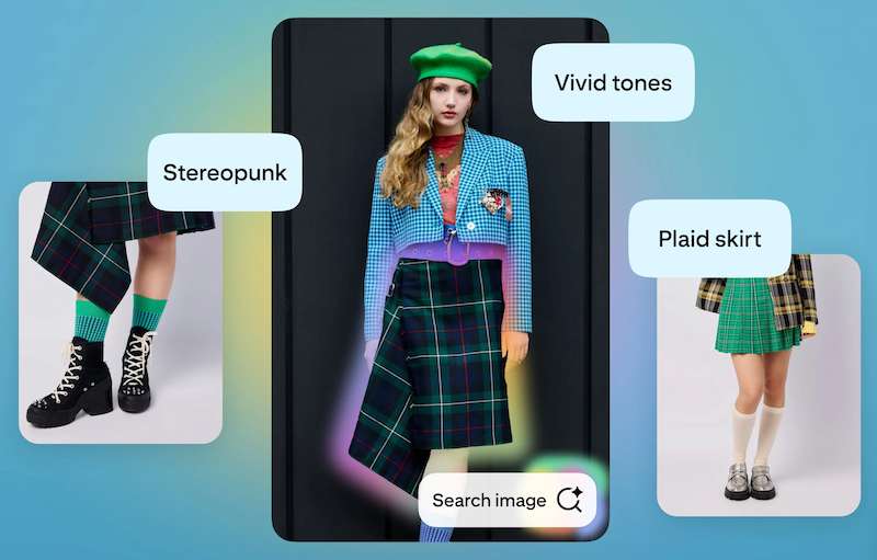 List of Pinterest Enhanced Visual Search Features