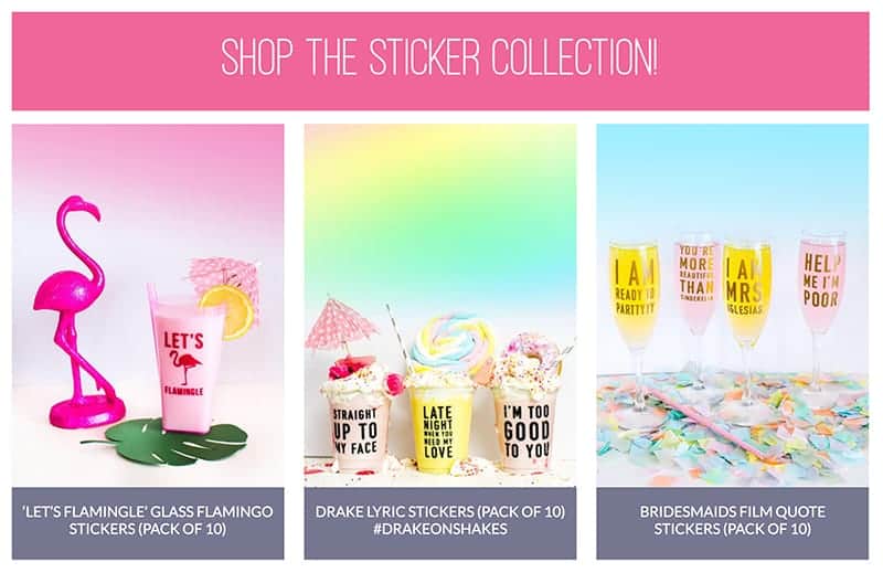OUT WITH THE OLD & IN WITH THE NEW!! - Shop The Sticker Collection