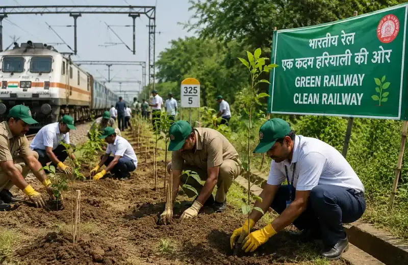 Indian Railway Plantation Record