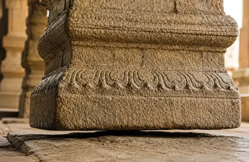 hanging pillar of lepakshi temple