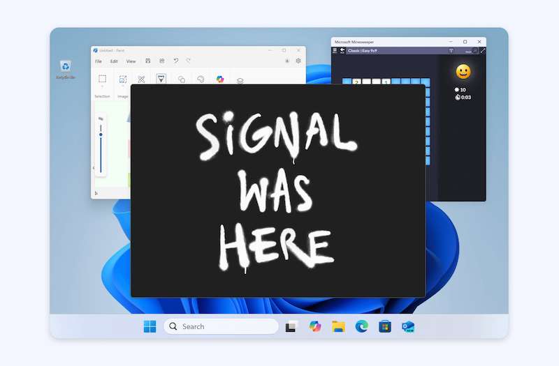 Signal Private Messenger Windows 11 App Recall