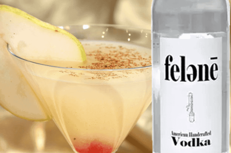 spiced pear martini