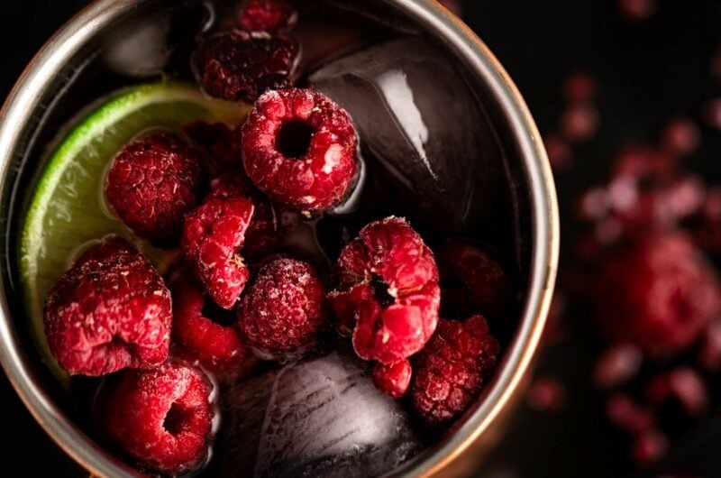 Raspberry Mule Cocktail