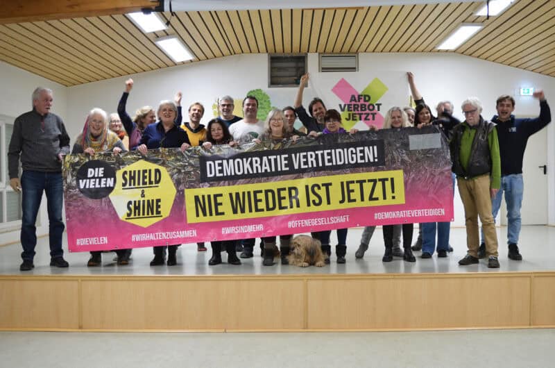 IFM Kundgebung Demokratie 28.2. Bad Sobernheim