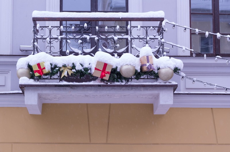 balcone natalizio