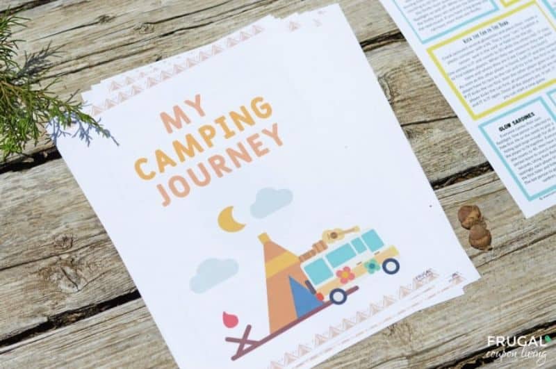 printable camping journal