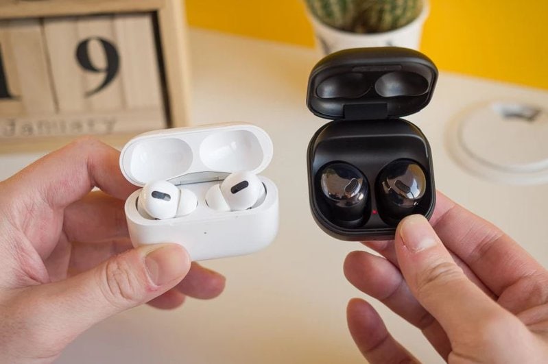 Разница между Galaxy Buds Pro и AirPods Pro 1 AirPods Pro и Galaxy Buds Pro