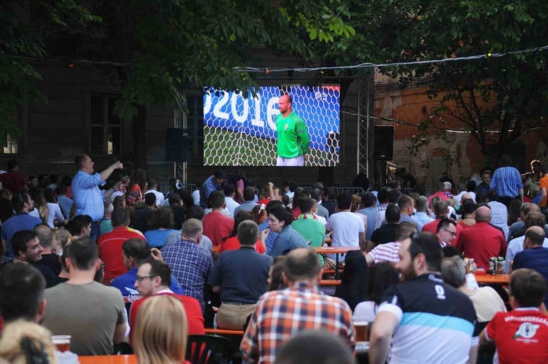 P6.25 Outdoor LED Display Rental In Budapest