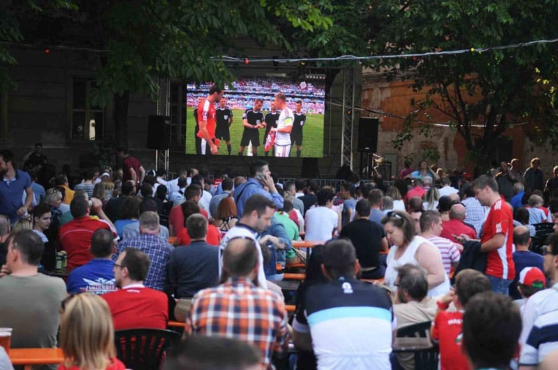 P6.25 Outdoor LED Display Rental In Budapest