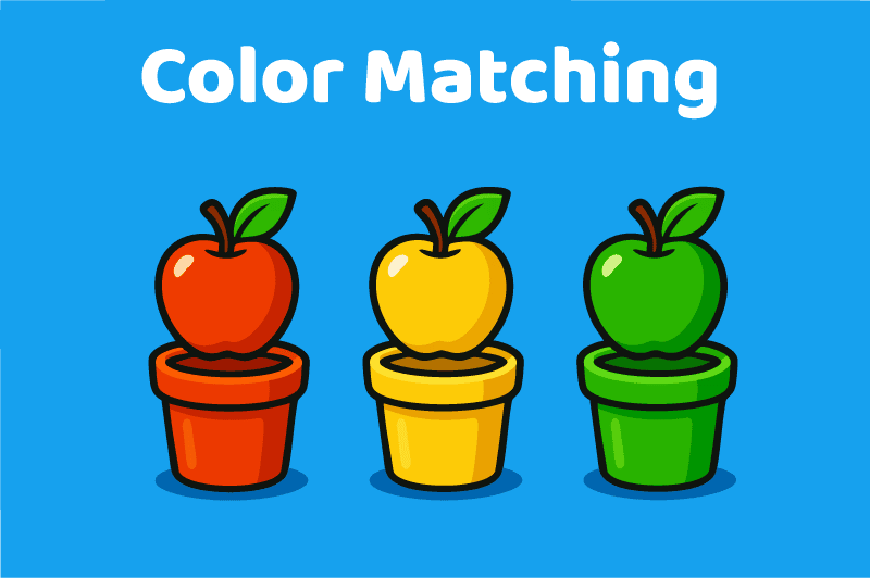toddler color matching game