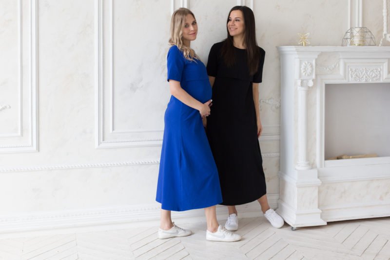 10 идеальных платьев на лето для будущих и кормящих мам