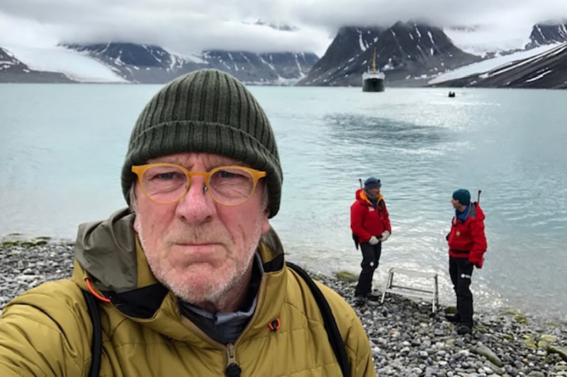 Peter Jones in Svalbard