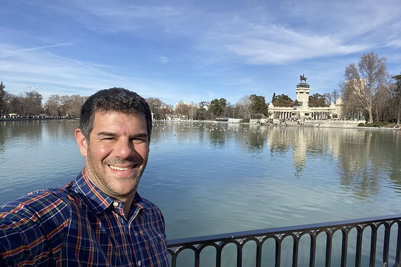 ACIS Group Leader, Scott, in Madrid