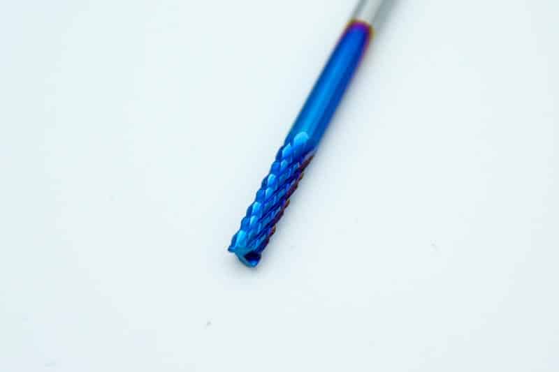 a burr style end mill