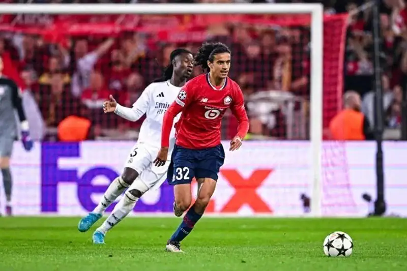 Alt= Ayyoub Bouaddi aurait dit oui aux Lions de l'Atlas.