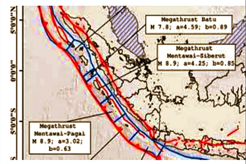 Berita Terbaru! Kini Efek Gempa Megathrust Disebut Sudah di rasakan Para Pelaku Wisata. Foto. Dok BMKG. 