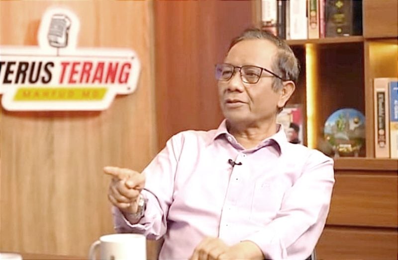 Foto. Tangkap Layar Kanal YouTube Pribadi Mahfud MD