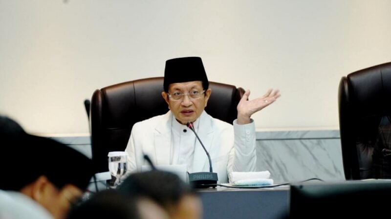 Menteri Agama (Menag) Nasaruddin Umar. 