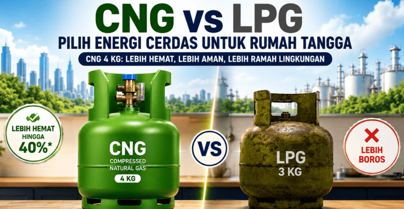 Kementerian ESDM tengah menyiapkan penggunaan Compressed Natural Gas (CNG) tabung 3 kilogram sebagai alternatif pengganti LPG 3 kg.