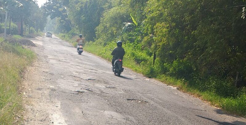 Kondisi ruas Jalan Raya Sugio-Lamongan kian memprihatinkan. Jalur vital yang menghubungkan pusat Kabupaten Lamongan dengan Kecamatan Sugio, Kedungpring hingga perbatasan Tuban. 