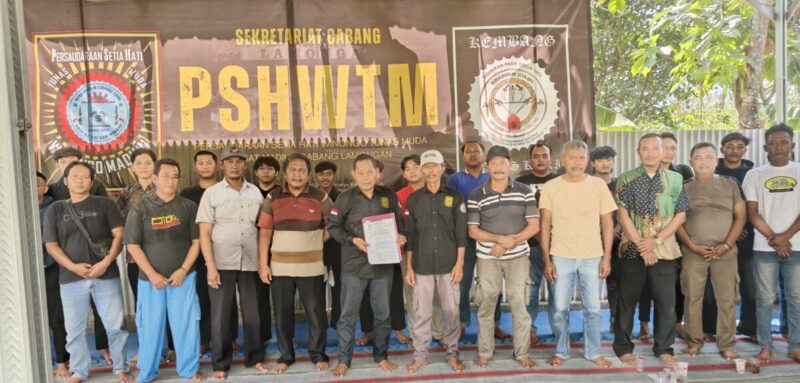 Setelah 37 tahun menunggu, akhirnya PSHW TM Cabang Lamongan resmi menjadi anggota IPSI.