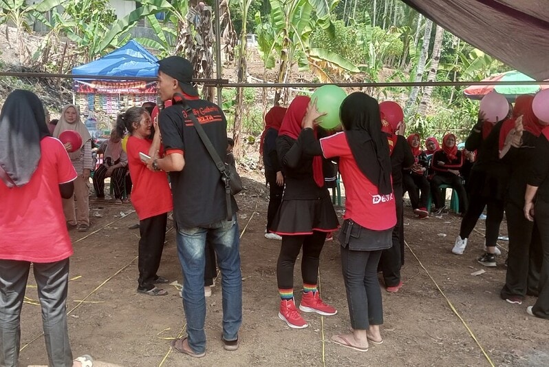 Suasana meriah mewarnai peringatan HUT ke-81 Kemerdekaan Republik Indonesia di Kampung Tanjung, Sabtu (29/8/2026).