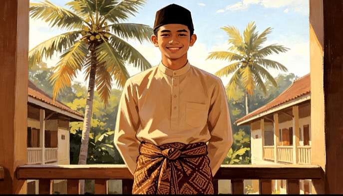 Panitia HSN Kabupaten Subang tidak mewajibkan peserta untuk membeli maupun menggunakan sarung tertentu. Poto. Ilustrasi. 