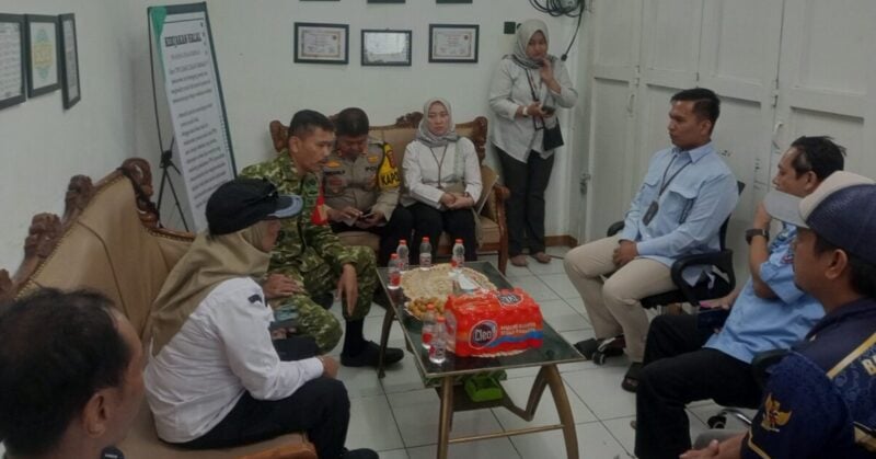 Danramil 0505/Tjs Kapten Inf Wahyu Triyono menyampaikan pentingnya SPPG tidak berjalan sendiri dan perlunya pengawasan lintas sektor untuk memastikan MBG aman bagi anak-anak.