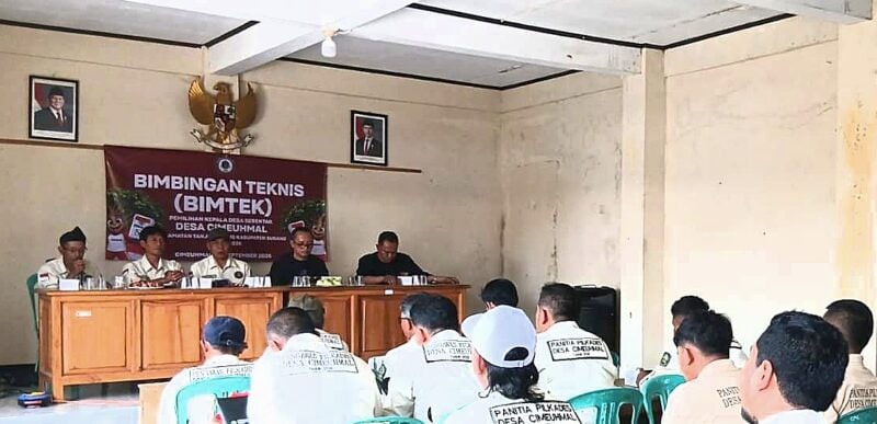 Pemerintah Kecamatan Tanjungsiang berkomitmen mengawal pelaksanaan Pilkades agar berlangsung demokratis, aman, tertib, dan berintegritas.