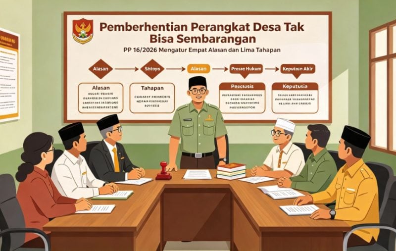 Kepala desa tidak memiliki kewenangan untuk memberhentikan perangkat desa secara sepihak tanpa alasan dan prosedur yang jelas. Poto. Ilustrasi. 