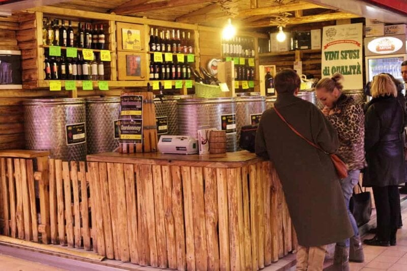 the trionfale market near the vatican 