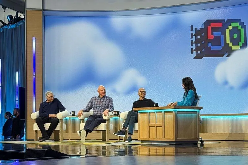 MICROSOFT’S 50TH ANNIVERSARY + COPILOT ANNOUNCEMENT