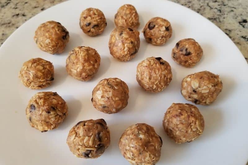 no bake peanut butter oatmeal balls