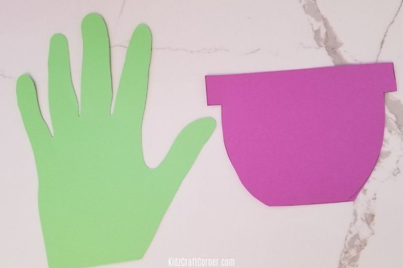 handprint cut out