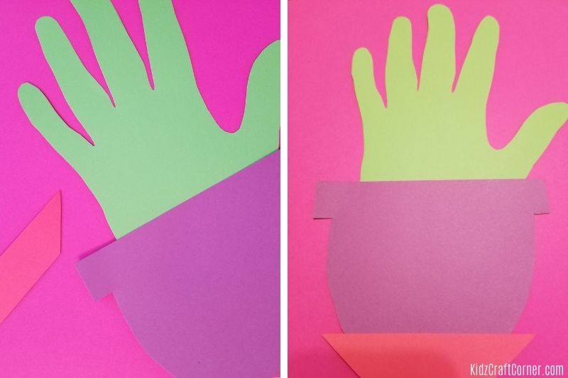 handprint cut out