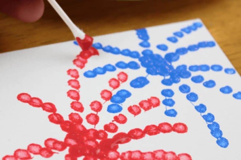 q tip firework craft