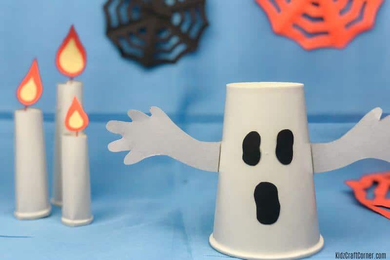 Fun Paper Cup Ghost Craft For Preschoolers And Beyond