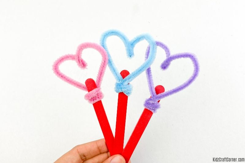 popsicle stick valentine crafts