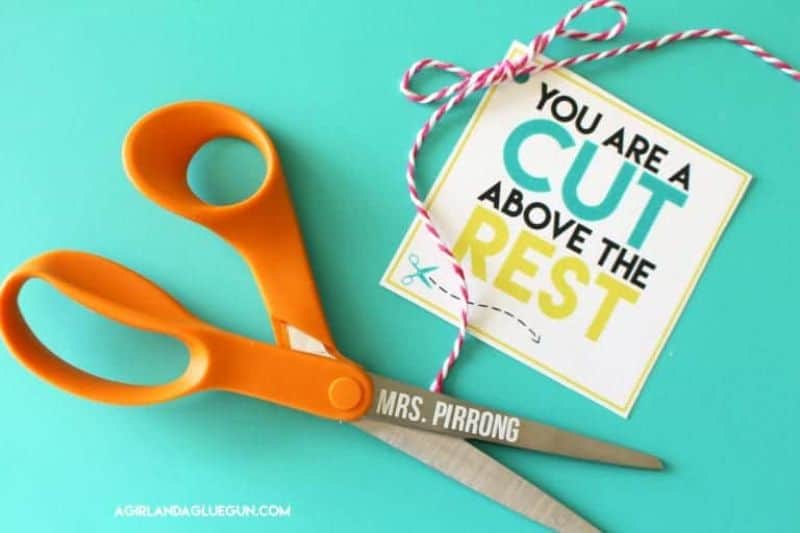 scissors gift idea